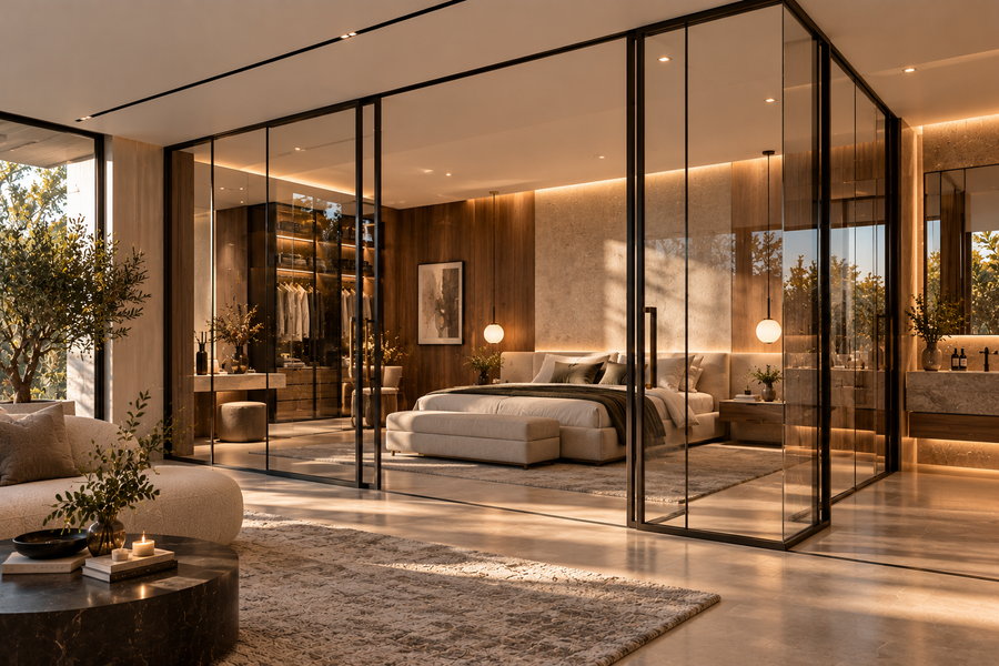 Crittall-style divide
